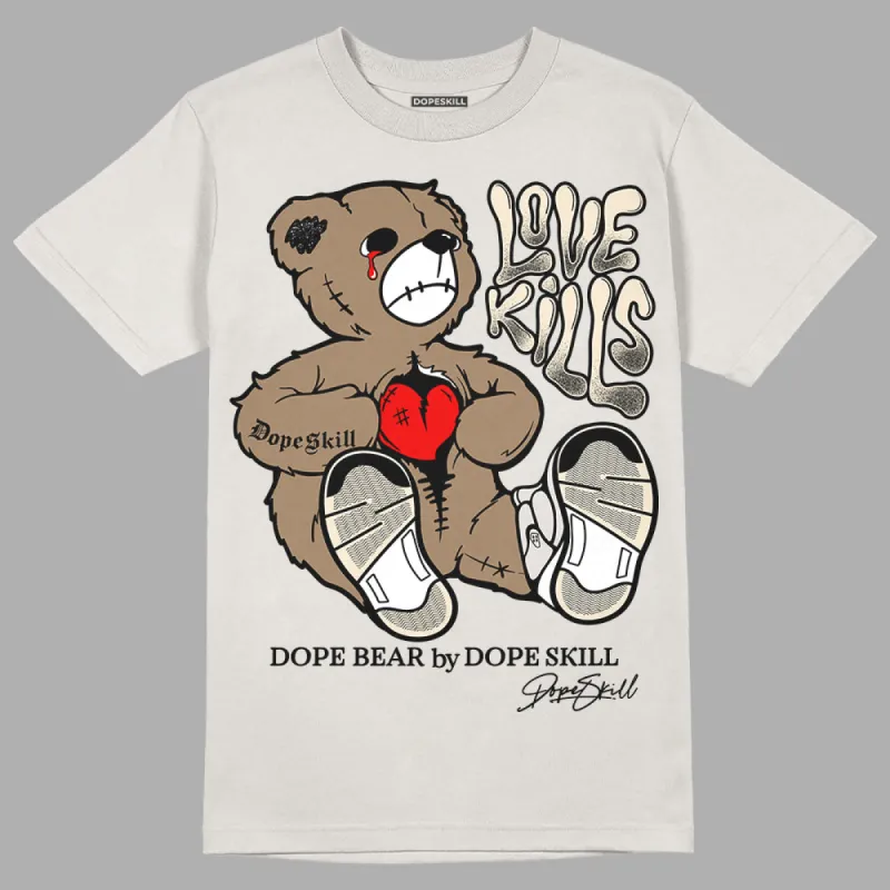 Sail 5s DopeSkill Sand T-shirt Love Kills Graphic sold by DopeSkill