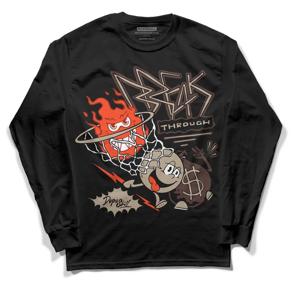 Latte 1s DopeSkill Long Sleeve T-Shirt Break Through Graphic sold by DopeSkill product image thumbnail 2