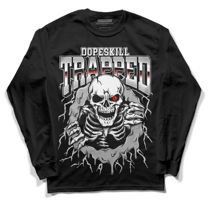 Shadow 1s DopeSkill Long Sleeve T-Shirt Trapped Halloween Graphic sold by DopeSkill