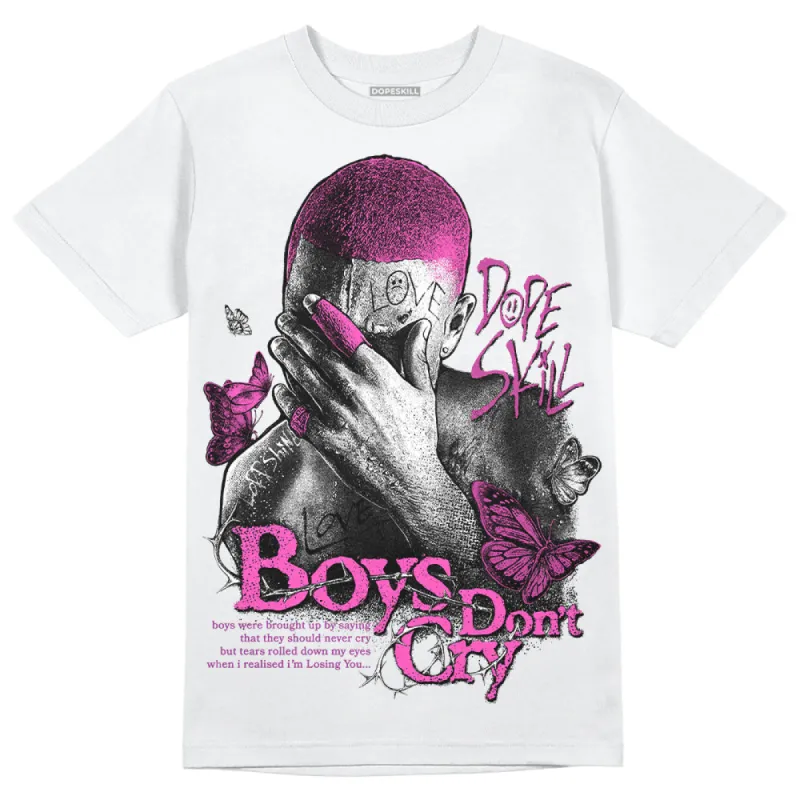 Hyper Violet 4s DopeSkill T-Shirt Boys Don't Cry Graphic sold by DopeSkill