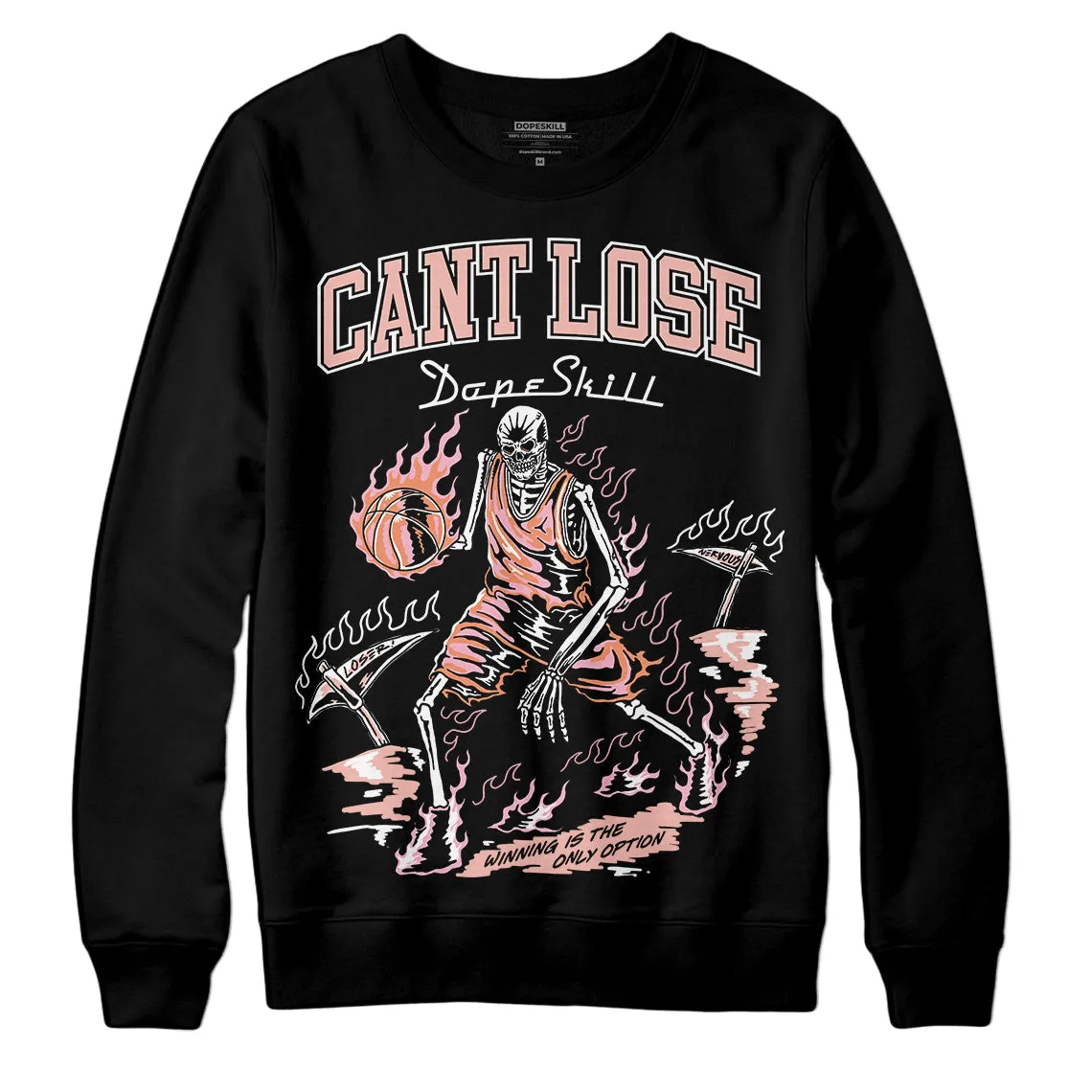 Legend Pink 11s DopeSkill Sweatshirt Cant Lose Graphic sold by DopeSkill product image thumbnail 2
