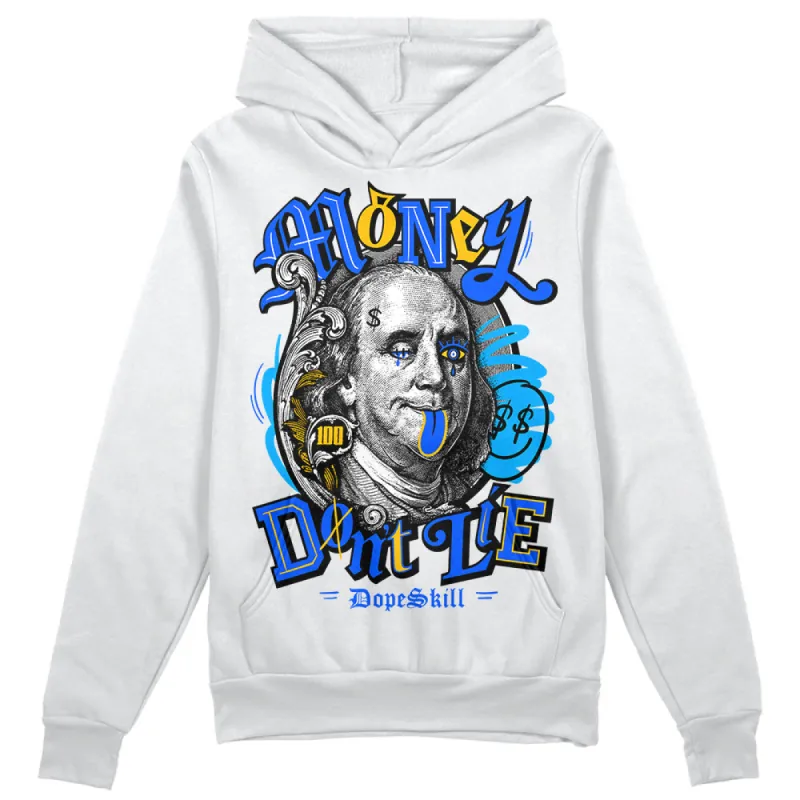 Royal Blue Collection DopeSkill Hoodie Sweatshirt Money Don't Lie Graphic sold by DopeSkill