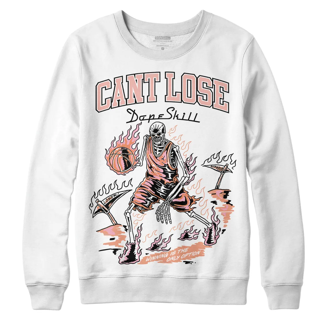 Legend Pink 11s DopeSkill Sweatshirt Cant Lose Graphic sold by DopeSkill