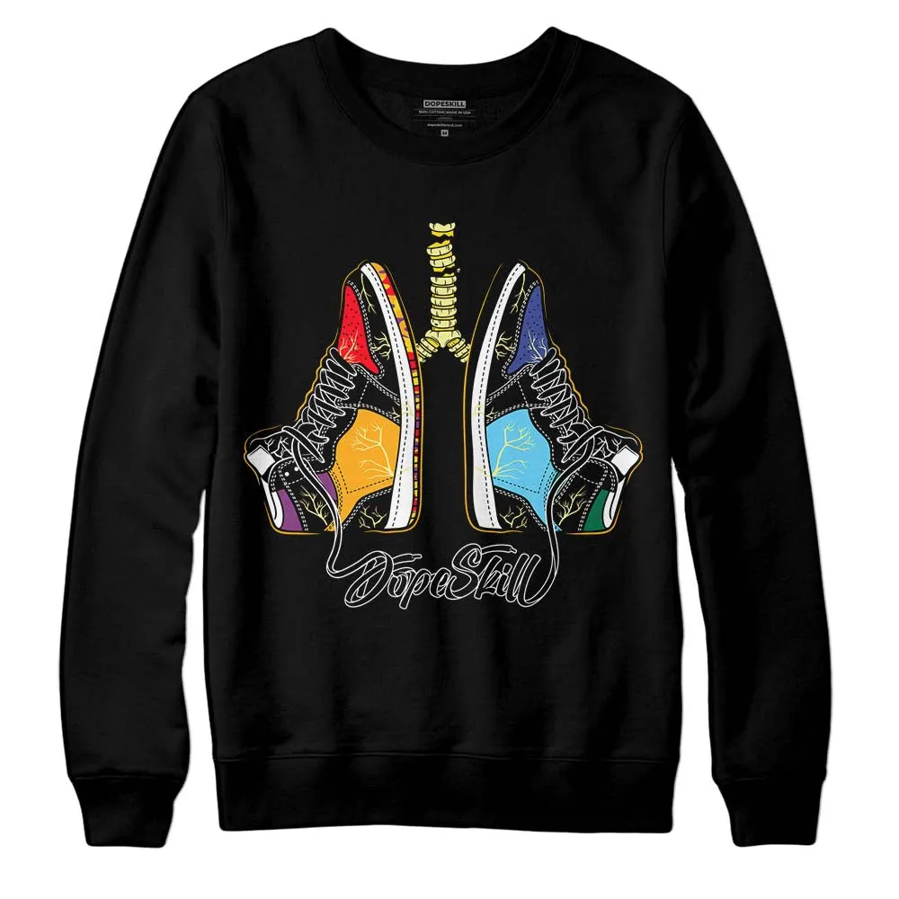 GS 'Six Championships' 1s DopeSkill Sweatshirt Breathe Graphic sold by DopeSkill