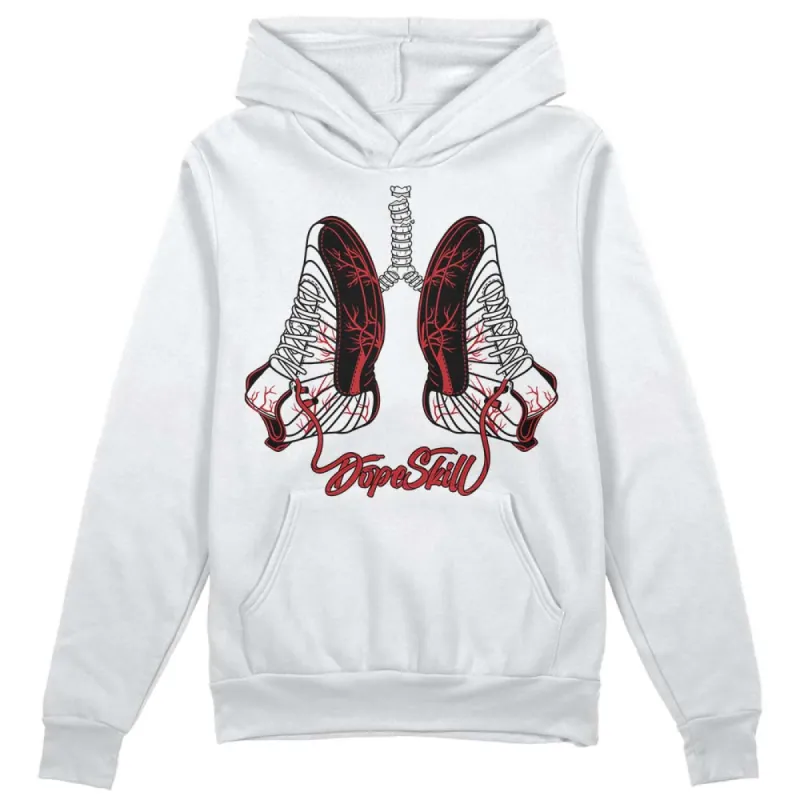 Red Taxi 12s DopeSkill Hoodie Sweatshirt Breathe Graphic sold by DopeSkill