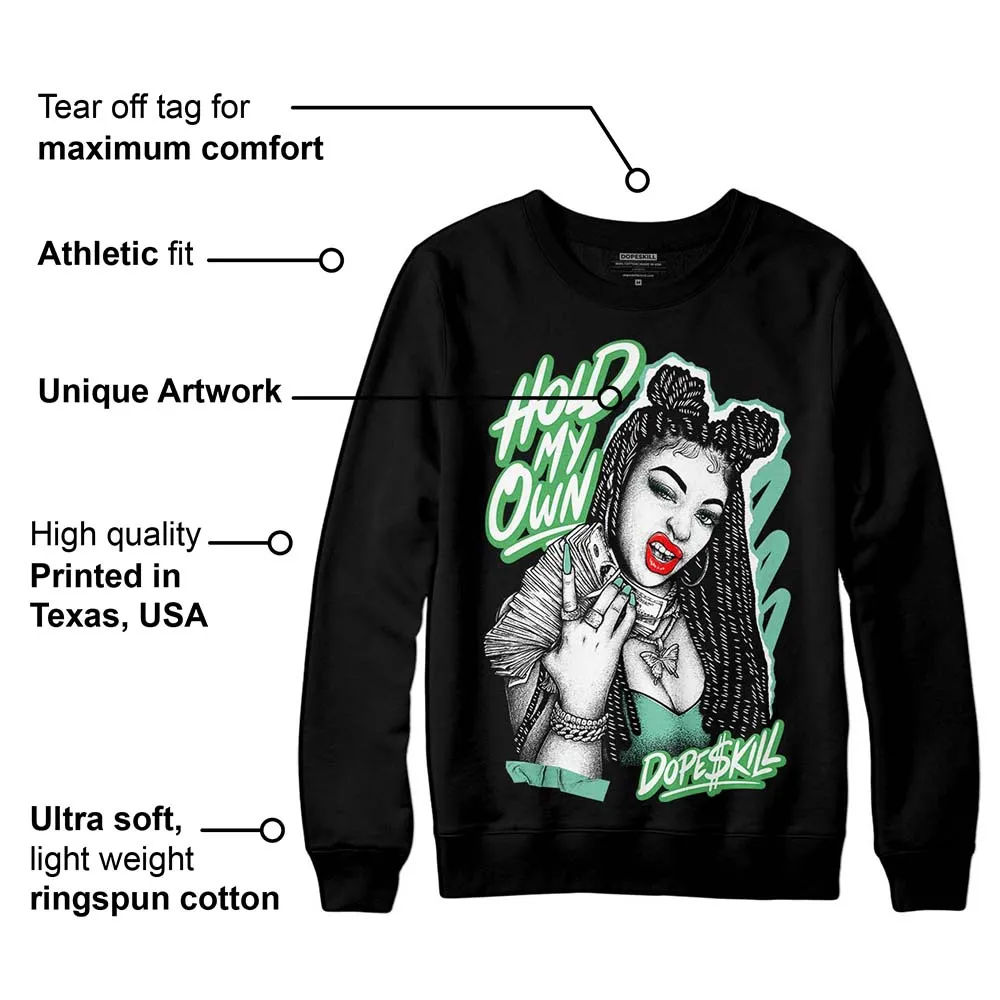 Green Glow 1s DopeSkill Sweatshirt New H.M.O Graphic sold by DopeSkill product image thumbnail 3