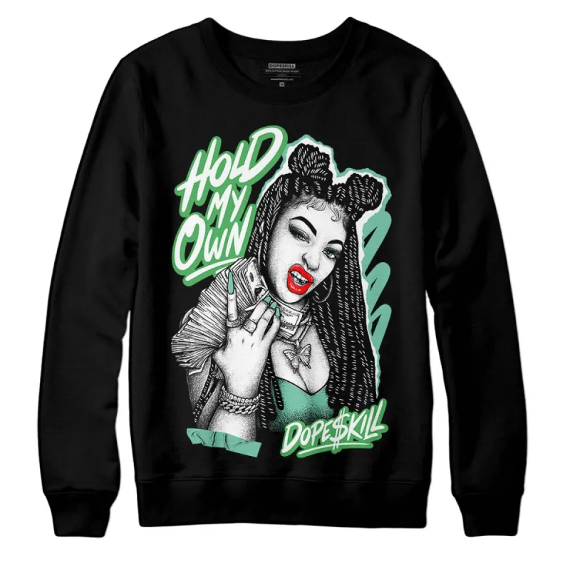 Green Glow 1s DopeSkill Sweatshirt New H.M.O Graphic sold by DopeSkill