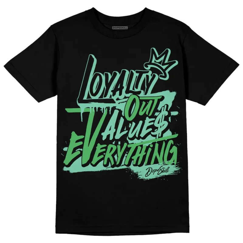 Green Glow 1s DopeSkill T-Shirt LOVE Graphic sold by DopeSkill