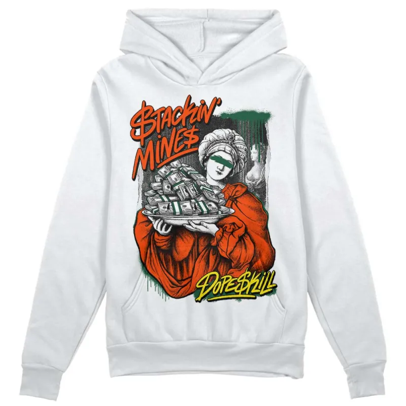 Dunk Team Dark Green Orange DopeSkill Hoodie Sweatshirt Stackin Mines Graphic sold by DopeSkill