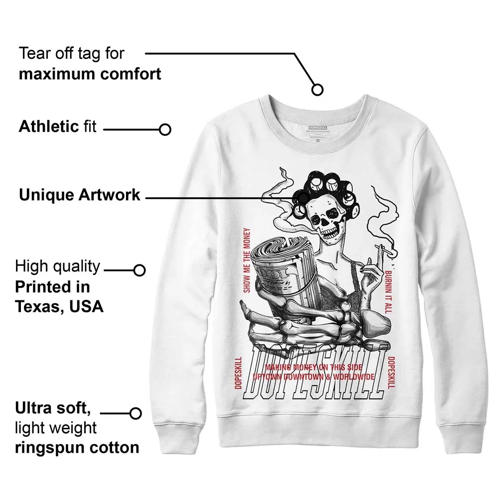 Red Taxi 12s DopeSkill Sweatshirt Show Me The Money Graphic sold by DopeSkill product image thumbnail 3