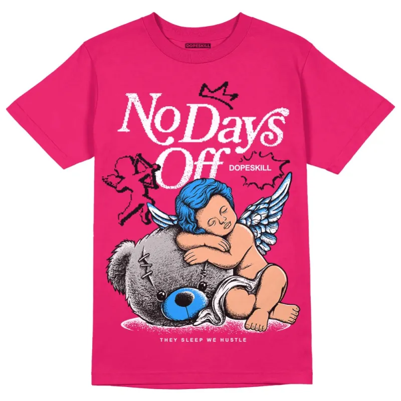 Dunk Obsidian Fierce Pink DopeSkill Pink T-Shirt New No Days Off  Graphic sold by DopeSkill