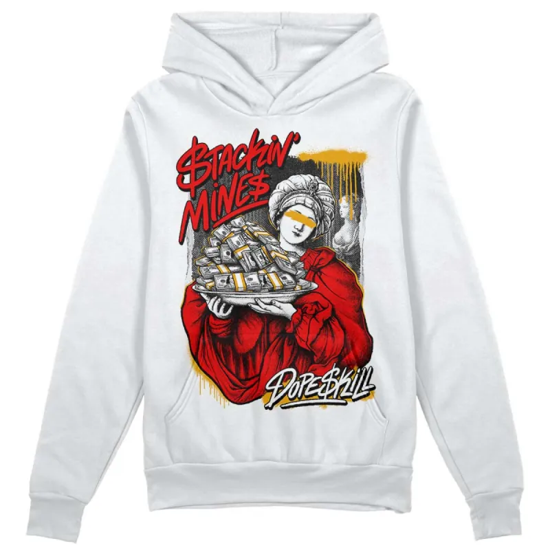 Cherry 12s DopeSkill Hoodie Sweatshirt Stackin Mines Graphic sold by DopeSkill