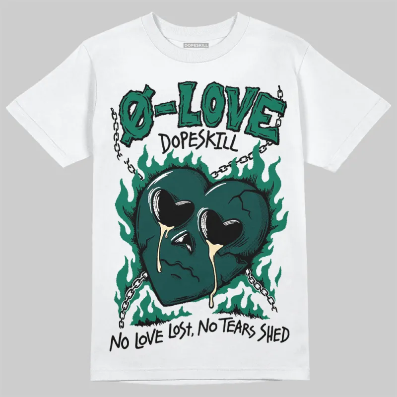 Oxidized Green 4s DopeSkill T-Shirt Crying Heart Graphic sold by DopeSkill