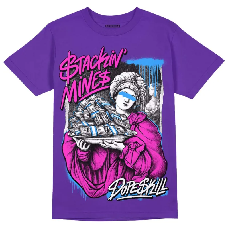 PURPLE Collection DopeSkill Purple T-shirt Stackin Mines Graphic sold by DopeSkill