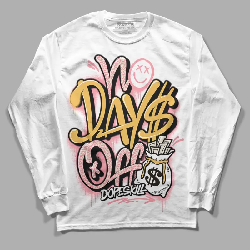 Red Stardust 3s DopeSkill Long Sleeve T-Shirt No Days Off Graphic sold by DopeSkill