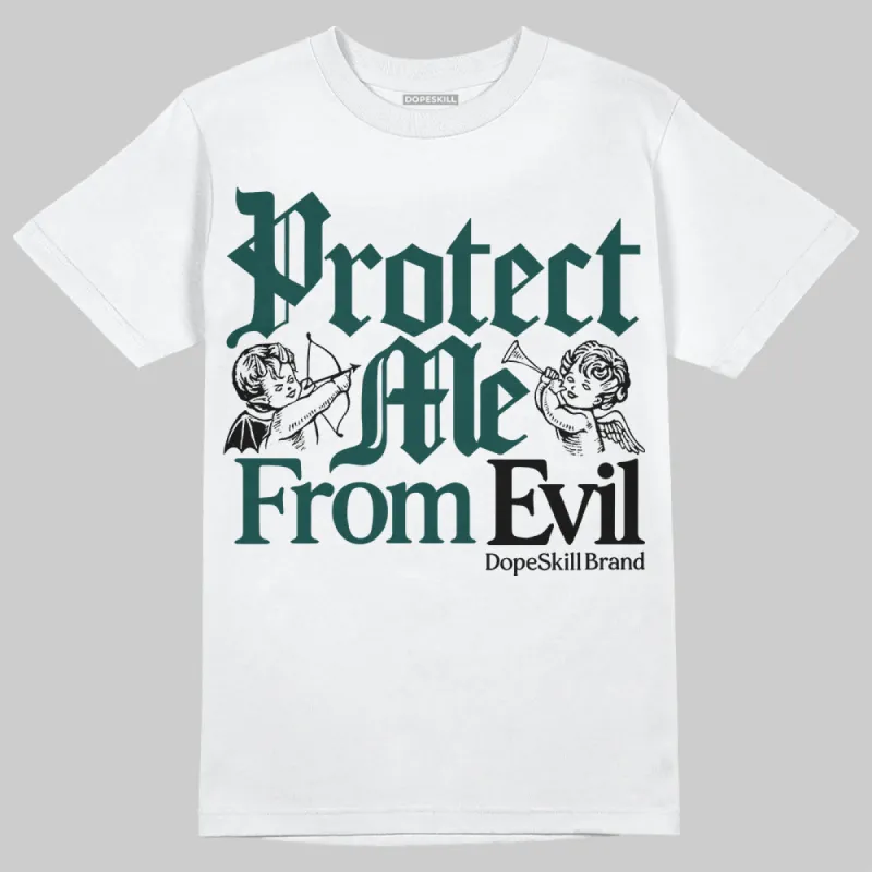 Oxidized Green 4s DopeSkill T-Shirt Protect Me From Evil Graphic sold by DopeSkill