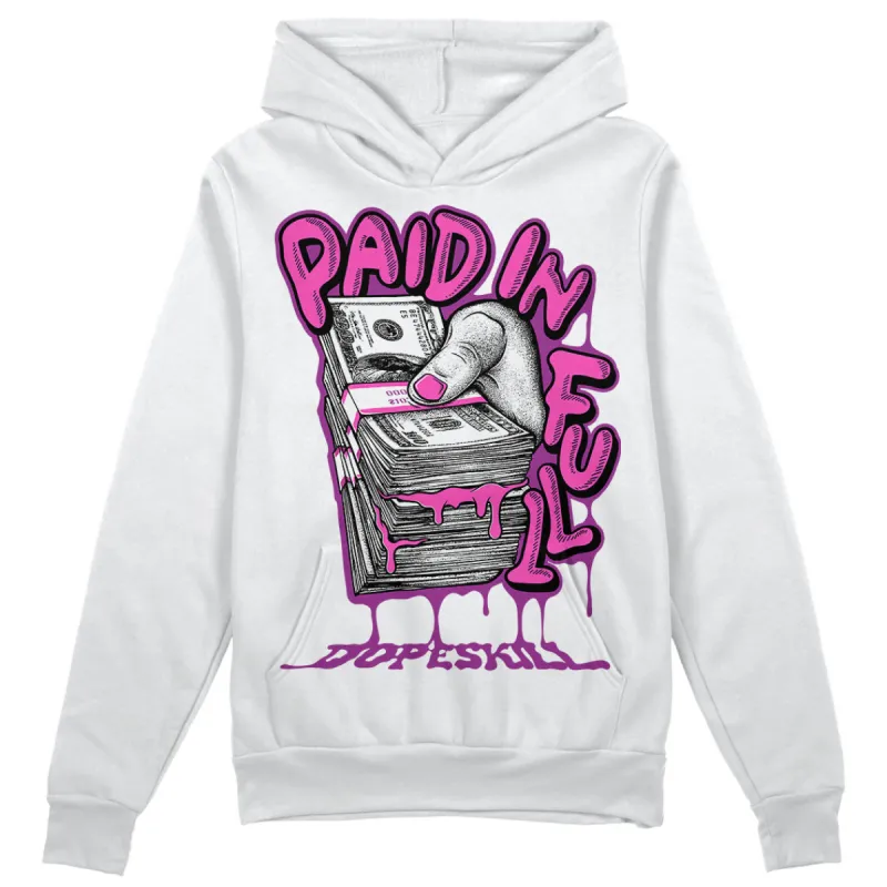 Hyper Violet 4s DopeSkill Hoodie Sweatshirt Paid In Full Graphic sold by DopeSkill