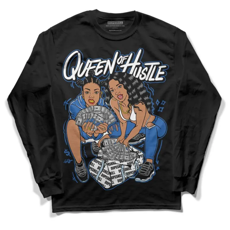 Space Jam 11s DopeSkill Long Sleeve T-Shirt Queen Of Hustle Graphic sold by DopeSkill