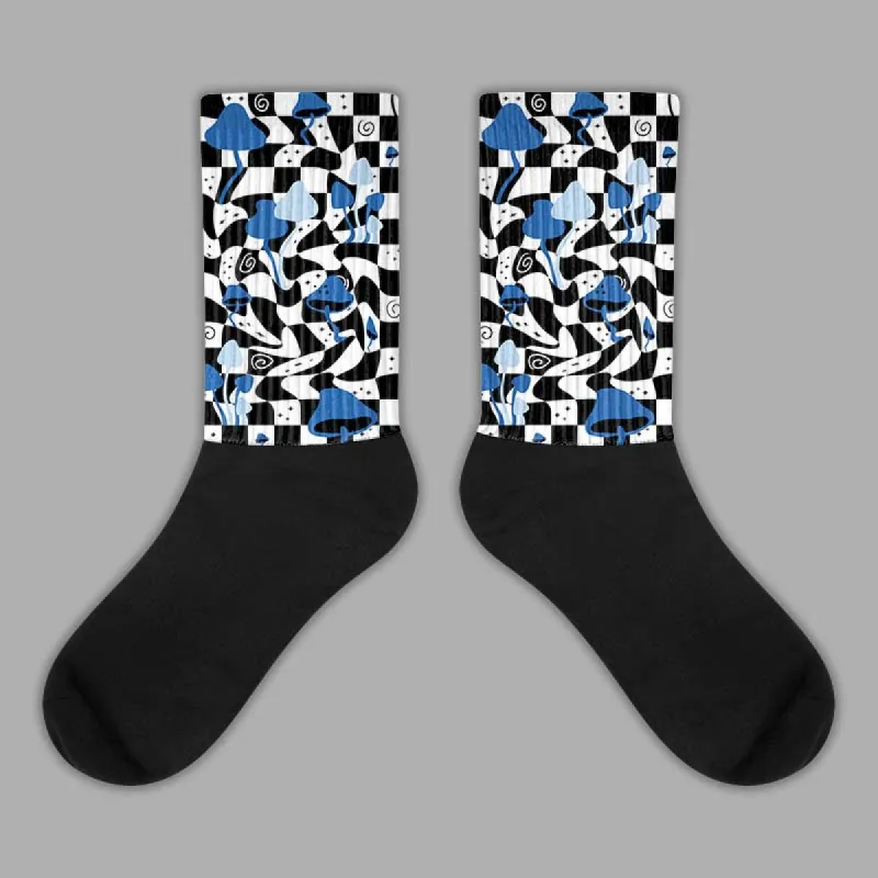 Space Jam 11s DopeSkill Sublimated Socks Mushroom Graphic sold by DopeSkill
