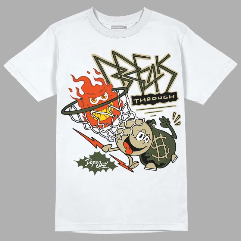 Olive Collection DopeSkill T-Shirt Break Through Graphic sold by DopeSkill