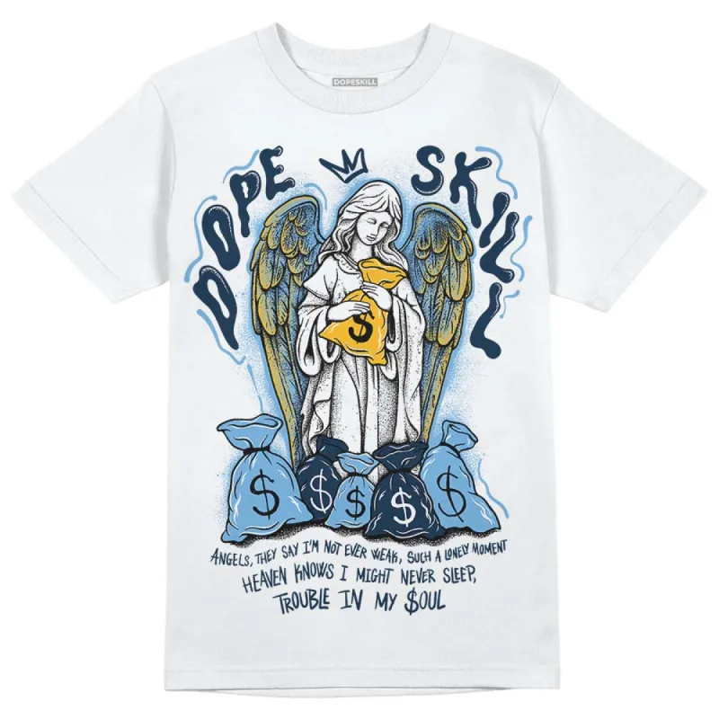 First In Flight 1s DopeSkill T-Shirt Angels Graphic sold by DopeSkill