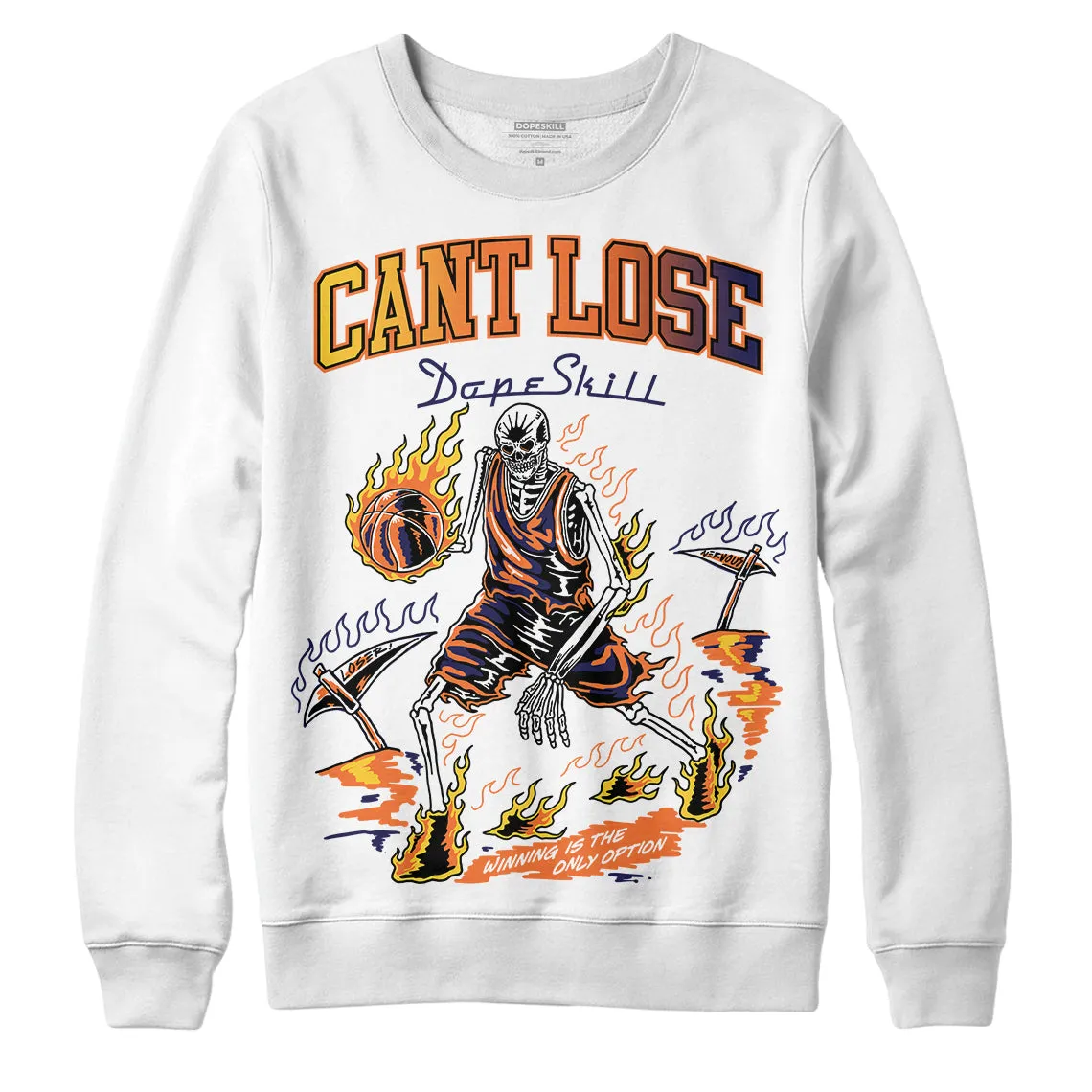 Rio 3s DopeSkill Sweatshirt Cant Lose Graphic sold by DopeSkill product image thumbnail 2