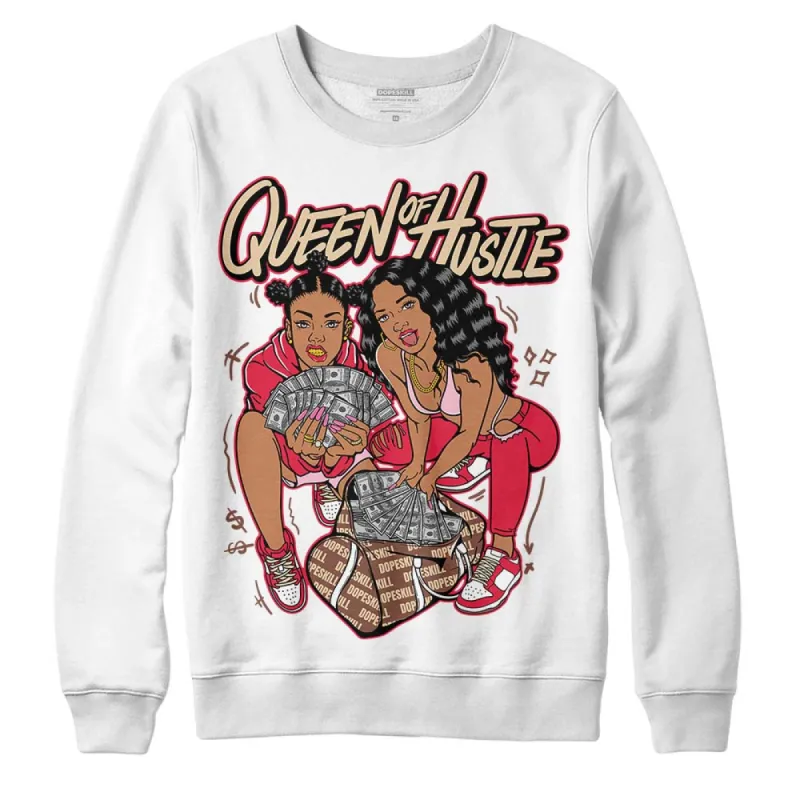 Dunk Bacon DopeSkill Sweatshirt Queen Of Hustle Graphic sold by DopeSkill