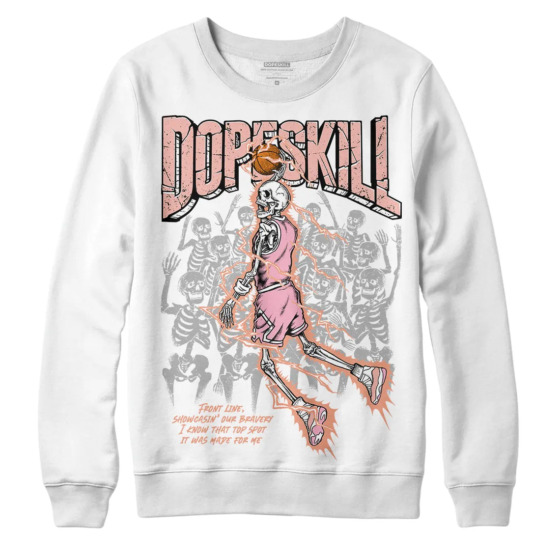 Legend Pink 11s DopeSkill Sweatshirt Thunder Dunk Graphic sold by DopeSkill