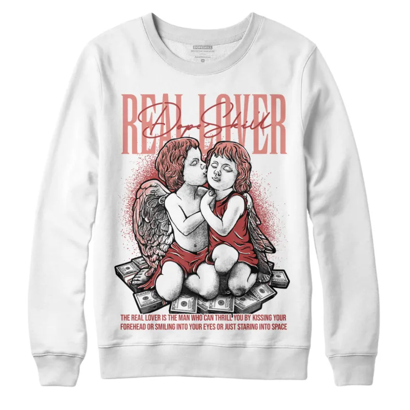 Dune Red 13s DopeSkill Sweatshirt Real Lover Graphic sold by DopeSkill