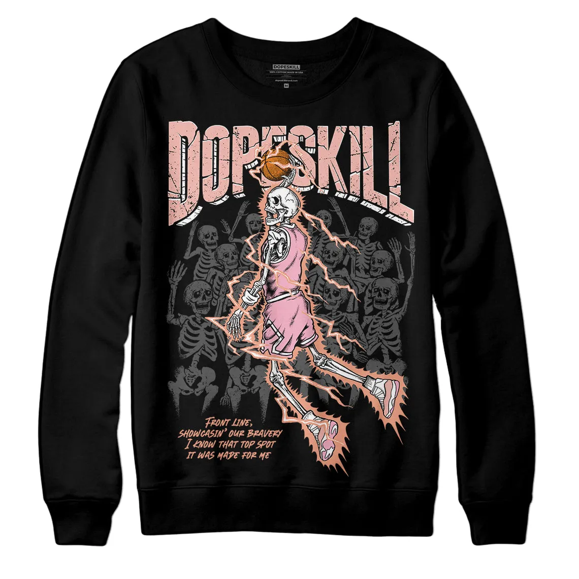 Legend Pink 11s DopeSkill Sweatshirt Thunder Dunk Graphic sold by DopeSkill product image thumbnail 2