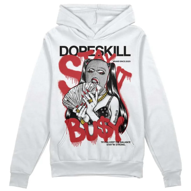 Red Taxi 12s DopeSkill Hoodie Sweatshirt Stay It Busy Graphic sold by DopeSkill