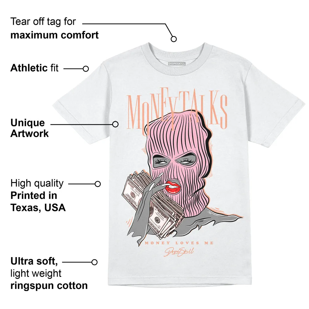 Legend Pink 11s DopeSkill T-Shirt Money Talks Graphic sold by DopeSkill product image thumbnail 3