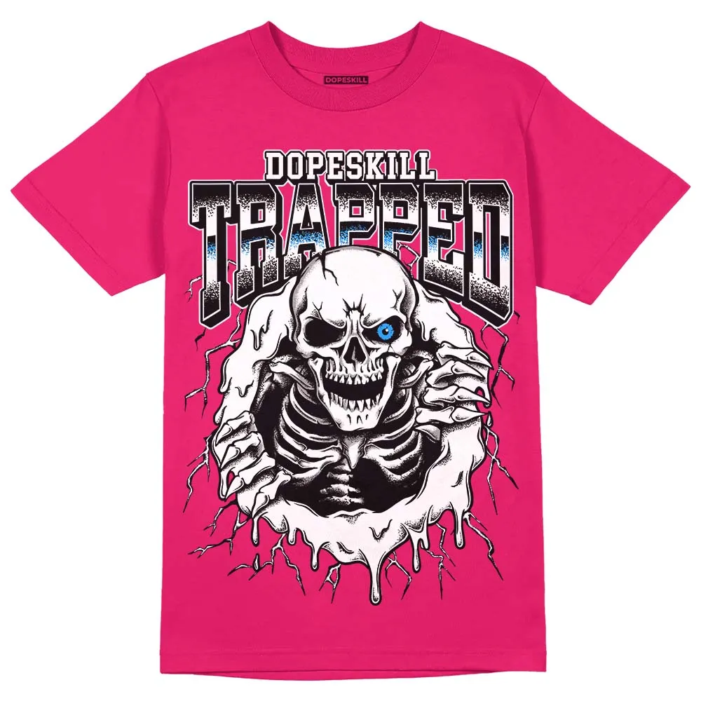 Dunk Obsidian Fierce Pink DopeSkill Pink T-Shirt Trapped Halloween Graphic sold by DopeSkill