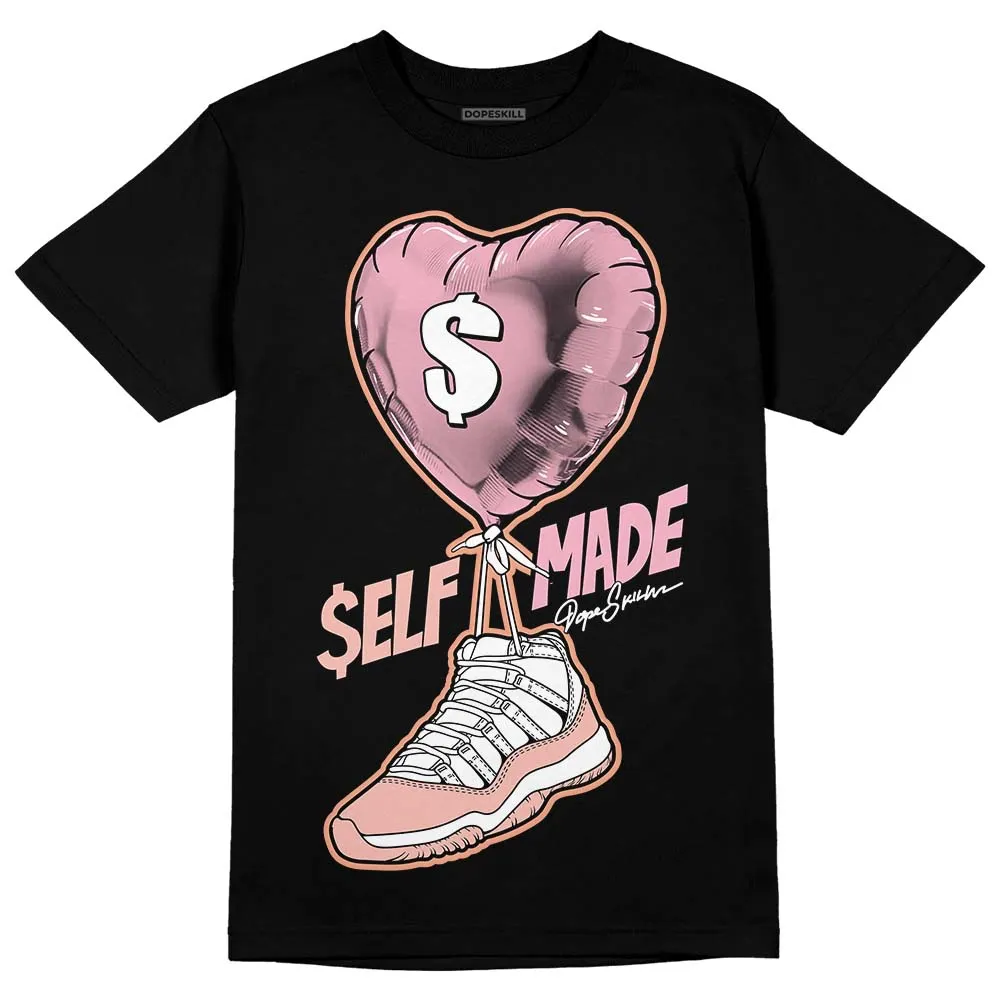 Legend Pink 11s DopeSkill T-Shirt Self Made Graphic sold by DopeSkill product image thumbnail 2