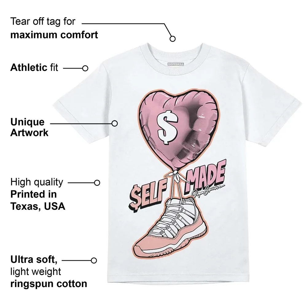 Legend Pink 11s DopeSkill T-Shirt Self Made Graphic sold by DopeSkill product image thumbnail 3
