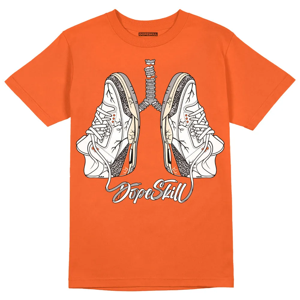 Georgia Peach 3s DopeSkill Orange T-shirt Breathe Graphic sold by DopeSkill