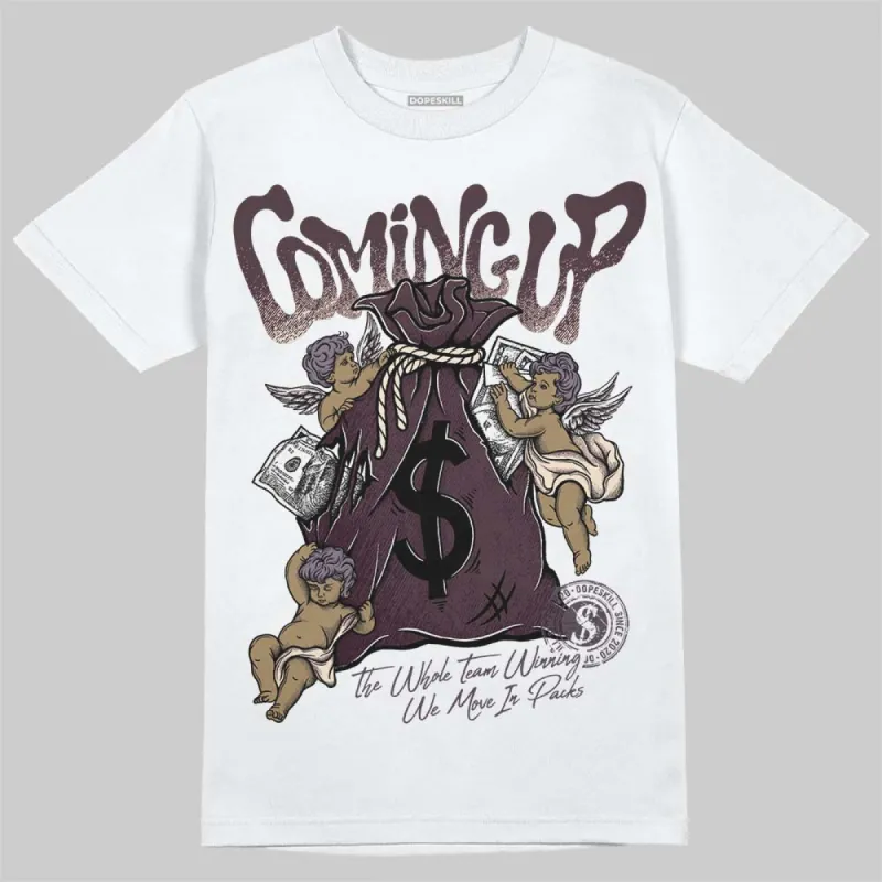Burgundy Crush 3s DopeSkill T-Shirt Money Bag Coming Up Graphic sold by DopeSkill
