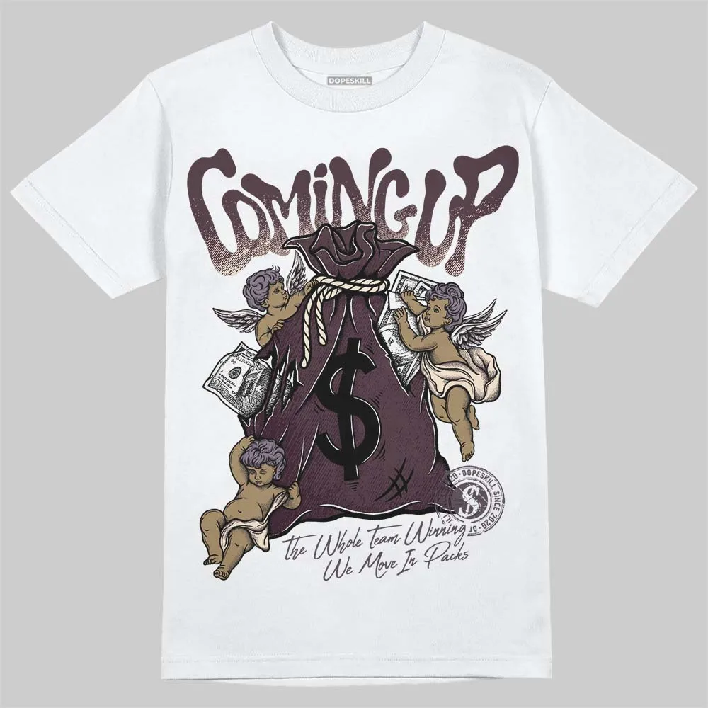 Burgundy Crush 3s DopeSkill T-Shirt Money Bag Coming Up Graphic sold by DopeSkill