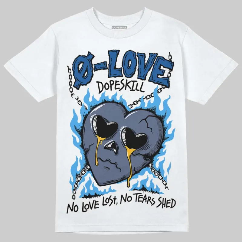 Diffused Blue 11s DopeSkill T-Shirt Crying Heart Graphic sold by DopeSkill
