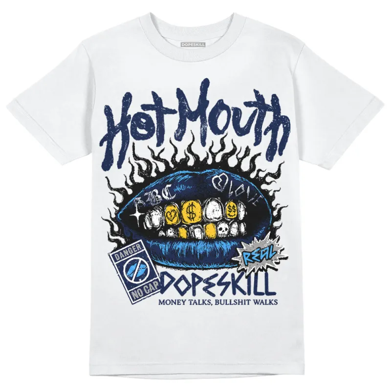 AJ Spizike White Obsidian DopeSkill T-Shirt Hot Mouth Graphic sold by DopeSkill
