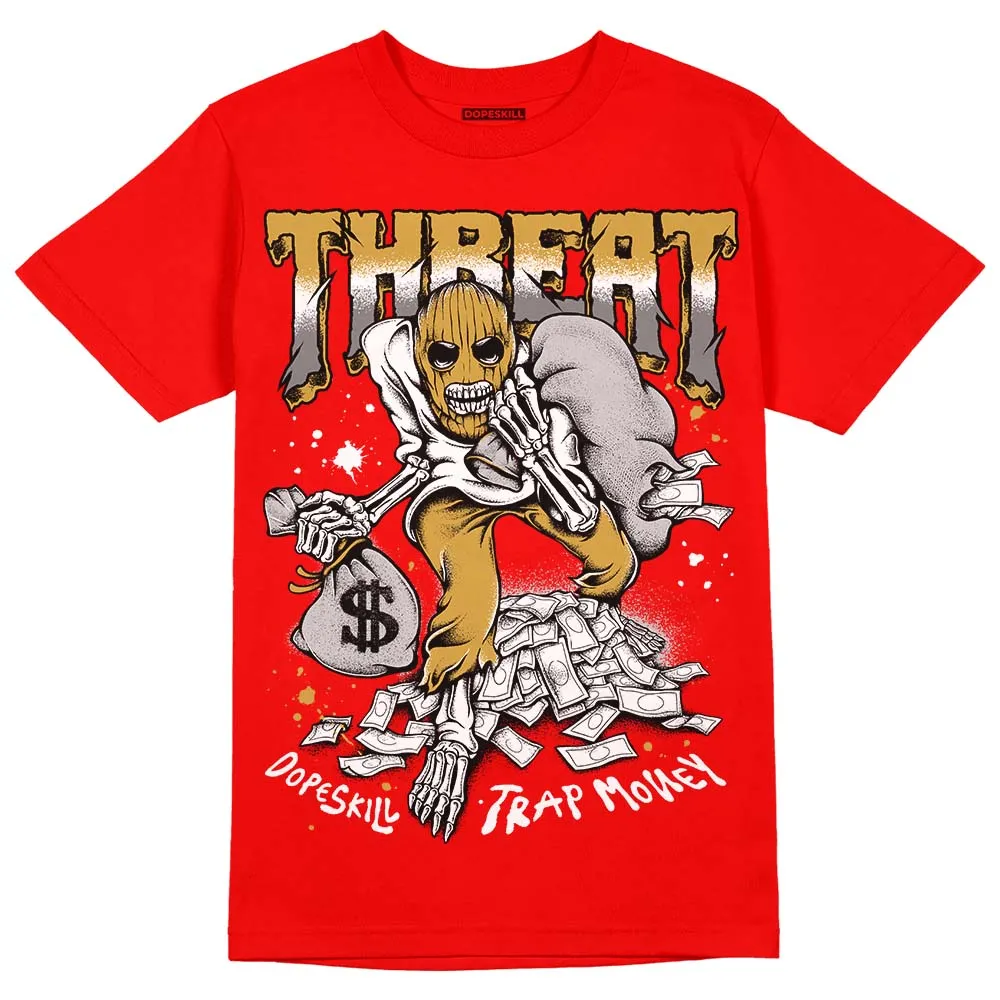 Red Collection DopeSkill Red T-shirt Threat Graphic sold by DopeSkill