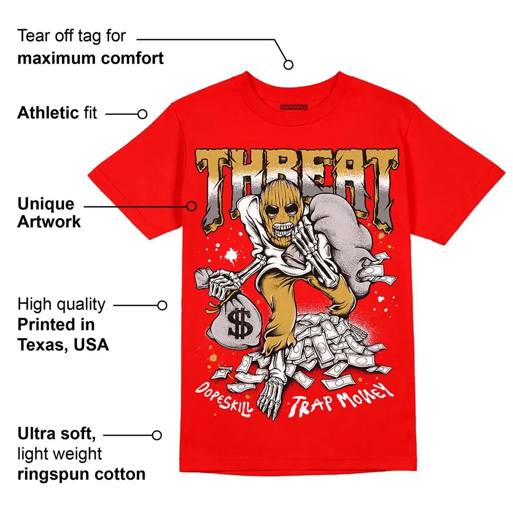 Red Collection DopeSkill Red T-shirt Threat Graphic sold by DopeSkill product image thumbnail 2
