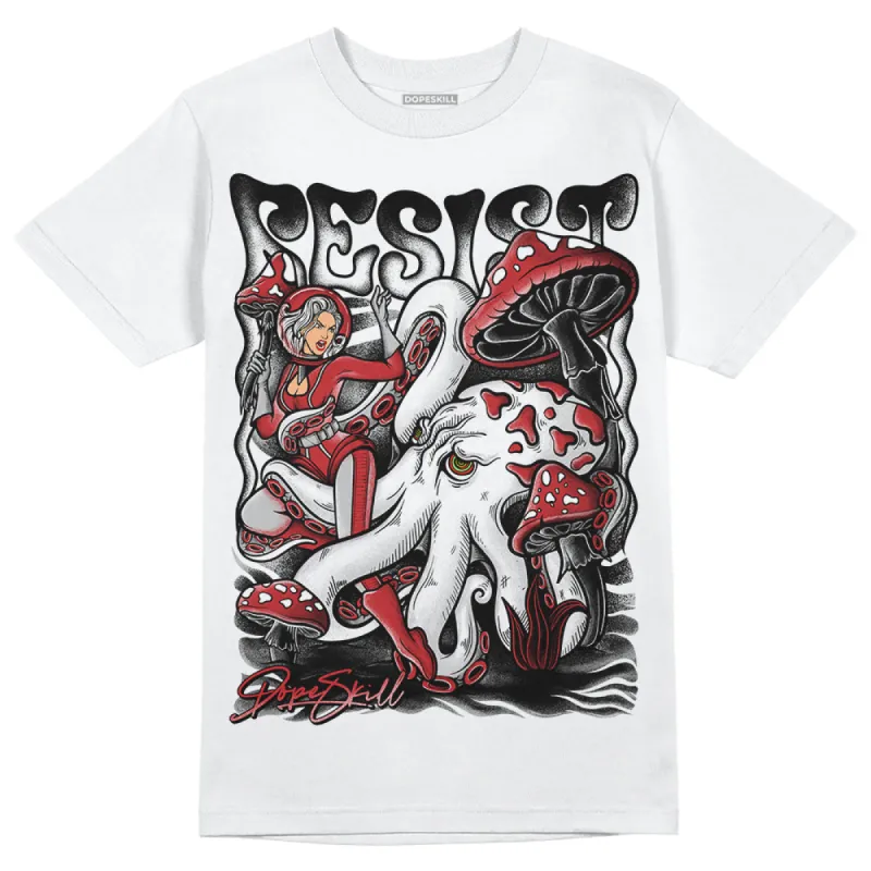 Red Taxi 12s DopeSkill T-Shirt Resist Graphic made by DopeSkill