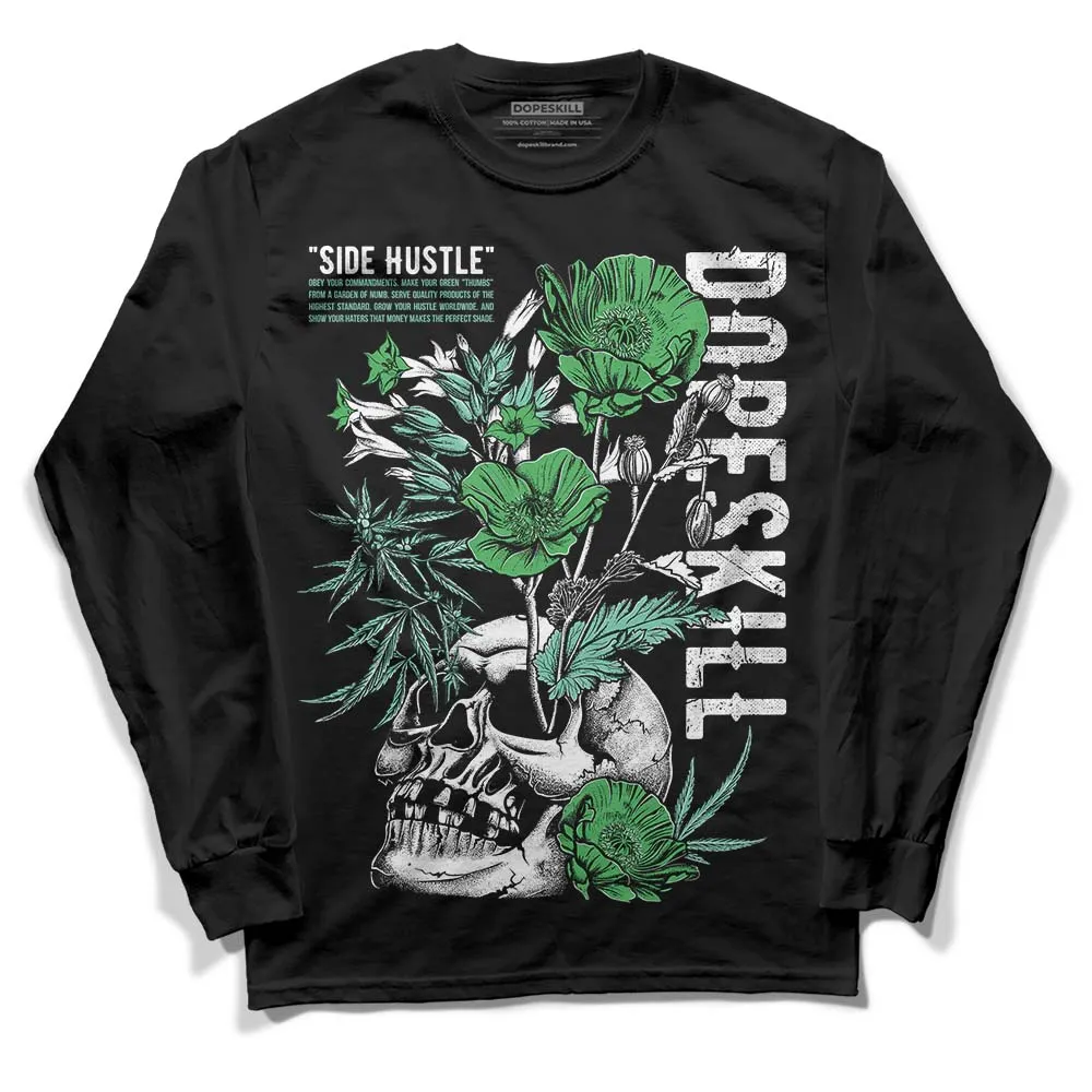Green Glow 1s DopeSkill Long Sleeve T-Shirt Side Hustle Graphic sold by DopeSkill