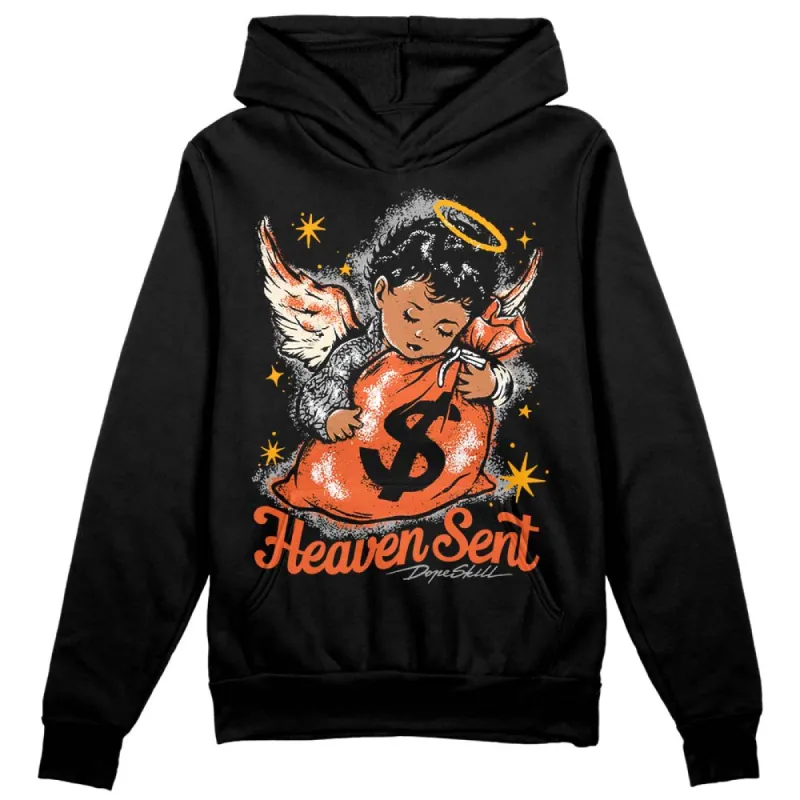 Georgia Peach 3s DopeSkill Hoodie Sweatshirt Heaven Sent Graphic sold by DopeSkill
