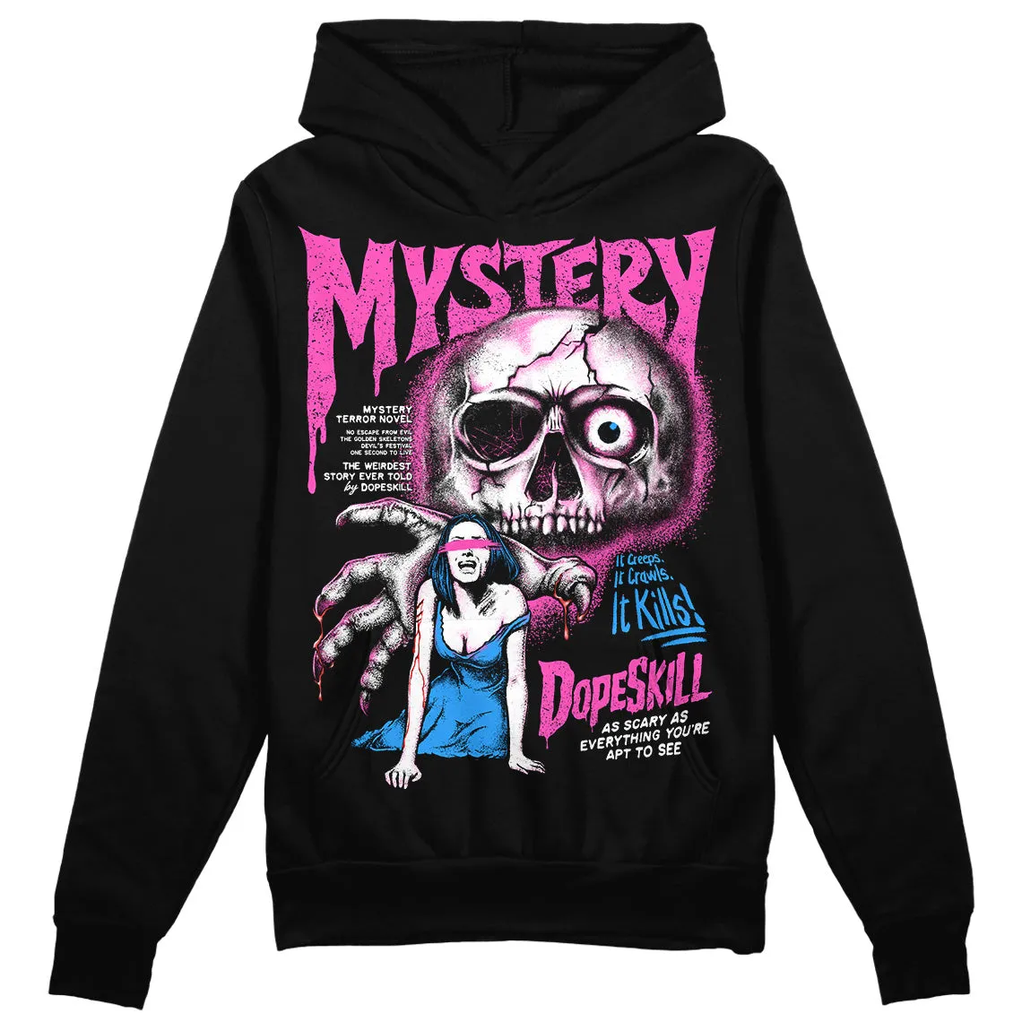 Hyper Violet 4s DopeSkill Hoodie Sweatshirt Mystery Ghostly Grasp Graphic sold by DopeSkill product image thumbnail 2