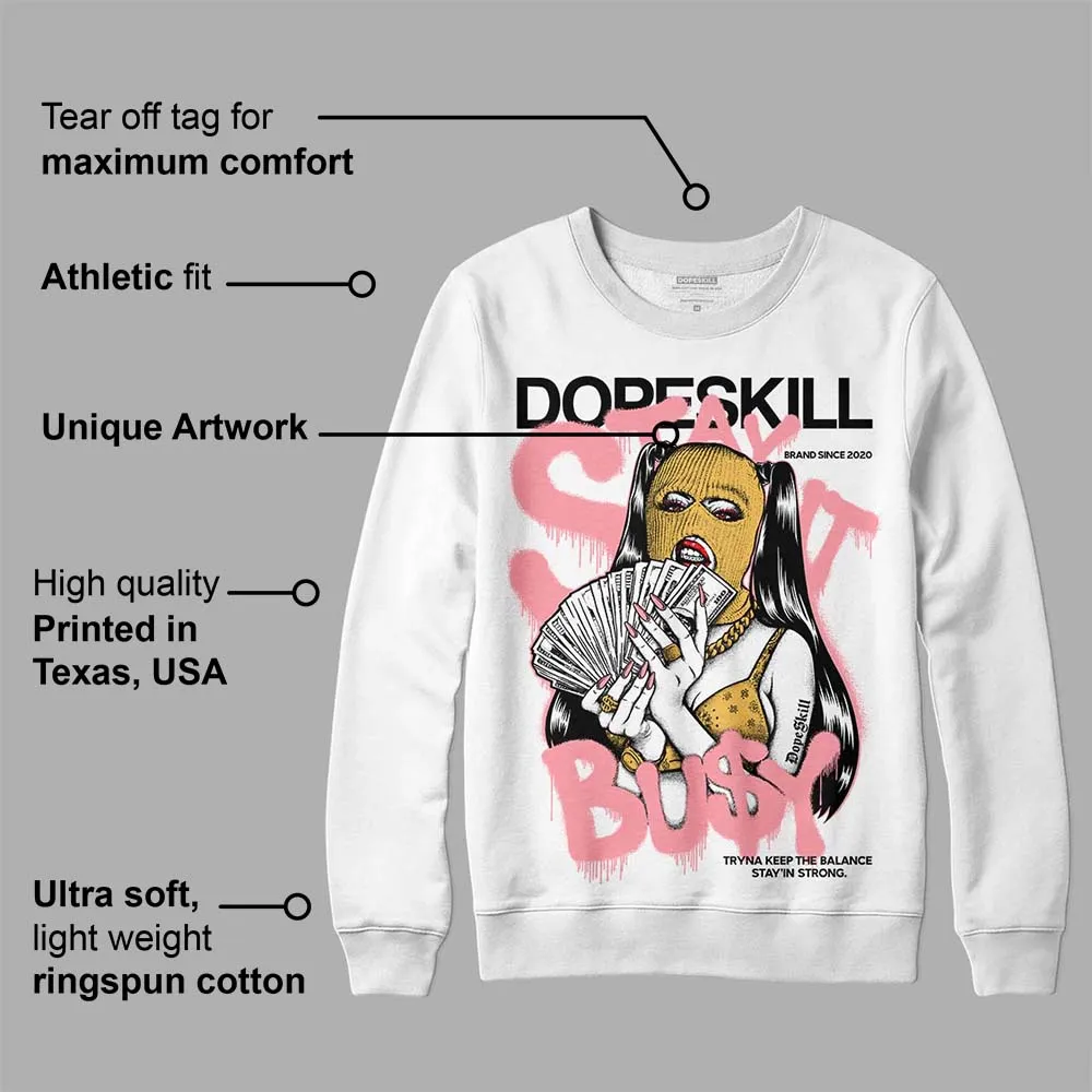 Red Stardust 3s DopeSkill Sweatshirt Stay It Busy Graphic sold by DopeSkill product image thumbnail 3