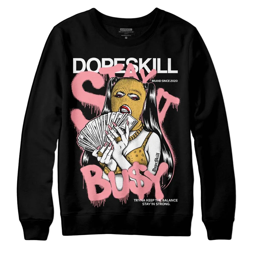 Red Stardust 3s DopeSkill Sweatshirt Stay It Busy Graphic sold by DopeSkill product image thumbnail 2