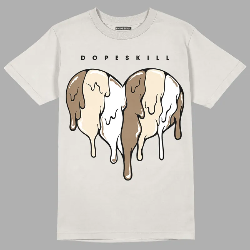 Sail 5s DopeSkill Sand T-shirt Slime Drip Heart Graphic sold by DopeSkill