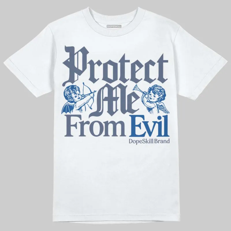 Diffused Blue 11s DopeSkill T-Shirt Protect Me From Evil Graphic sold by DopeSkill